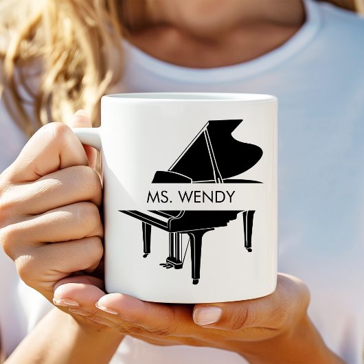 Mug Grand Piano personnalisé