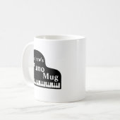 Mug Grand Piano Personnaliser Pianiste Piano Player (Devant gauche)