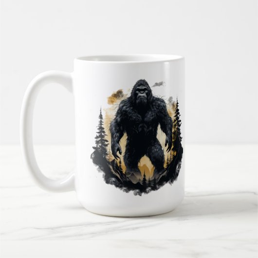 Mug Grand Pied Dans La Forêt (Gauche)
