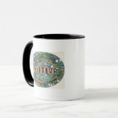 Mug Grand plat ovale moulé dans le soulagement (Devant gauche)