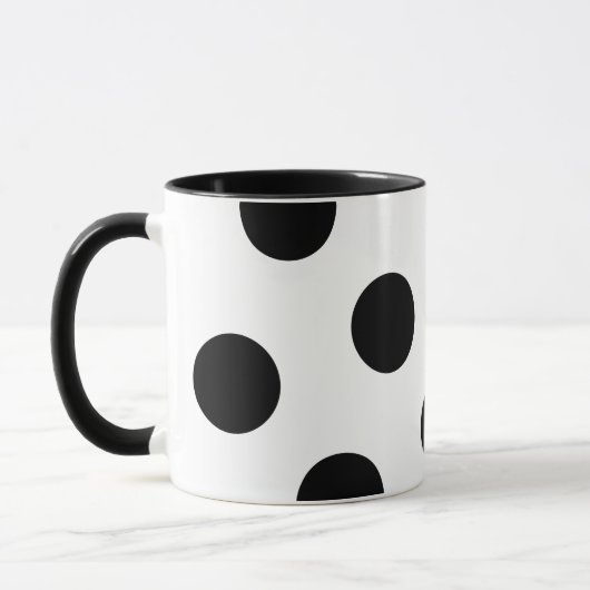 Mug Grand point Polka (Gauche)