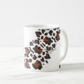 Mug Grand Poster de animal sauvage surdimensionné Chev (Devant droit)