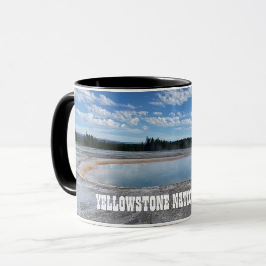 Mug Grand Prismatic Spring de Yellowstone (Devant gauche)