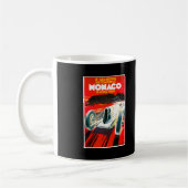 Mug Grand Prix automobile de Monaco - Publicité Vintag (Gauche)