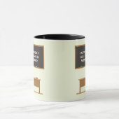 Mug Grand professeur Inspiration Citation Tableau de b (Centre)