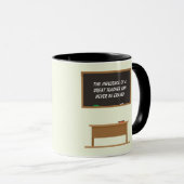 Mug Grand professeur Inspiration Citation Tableau de b (Devant droit)