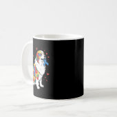 Mug Grand Pyrenees Puzzle Sensibilisation à l'autisme (Devant gauche)