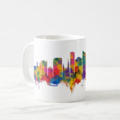 Mug Grand Rapids Michigan Skyline (Devant gauche)
