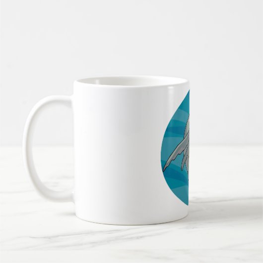 Mug Grand requin blanc (Gauche)