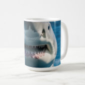 Mug Grand requin blanc (Devant droit)