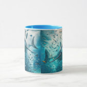Mug grand requin blanc (Centre)