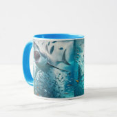 Mug grand requin blanc (Devant gauche)