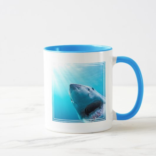 Mug Grand requin blanc | Afrique du Sud (Droite)