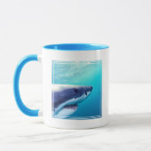 Mug Grand requin blanc | Afrique du Sud (Gauche)