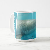 Mug Grand requin blanc Australie Océan Custom Large (Devant gauche)