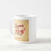 Mug Grand rouge rêveur (Devant gauche)