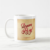 Mug Grand rouge rêveur (Gauche)
