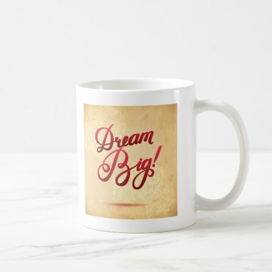 Mug Grand rouge rêveur (Droite)