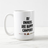 Mug Grand rv car Motorhome du profondément satisfait (Gauche)