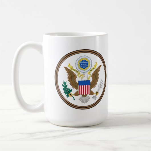 Mug Grand Sceau des États-Unis recto & verso (Gauche)