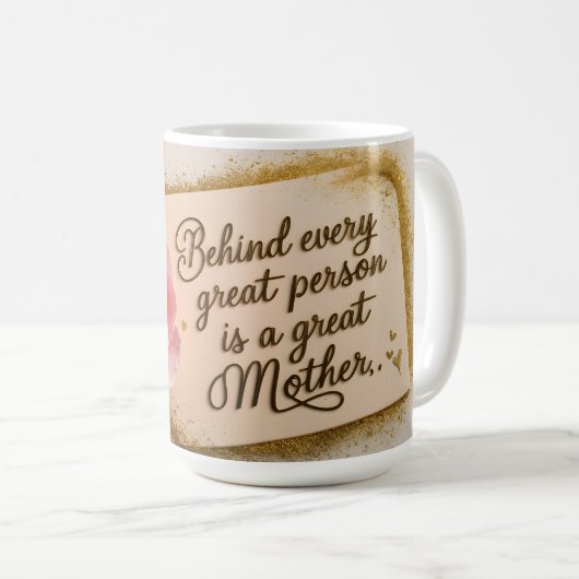 Mug Grand script mère (Devant droit)