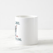 Mug Grand Sentiments Petits Problèmes Bouledogue Franç (Centre)