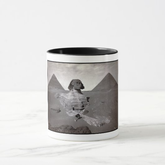 Mug Grand Sphinx & Nécropole des Pyramides de Gizeh Ég (Centre)