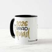 Mug Grand Squad Gold Noir (Devant gauche)