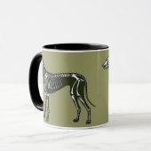Mug Grand squelette Dane (Devant gauche)