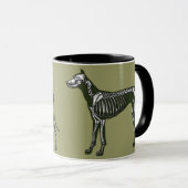 Mug Grand squelette Dane (Devant droit)