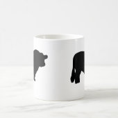 Mug grand taureau noir (Centre)
