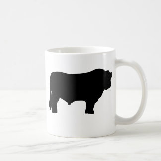 Mug grand taureau noir