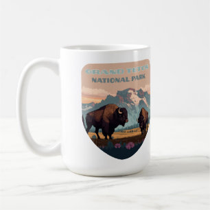 Mug Grand Teton National Park Jackson Wyoming Mountain