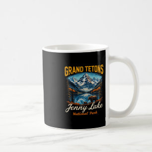 Mug Grand Tetons Voyage Vacances Vintage Parc National