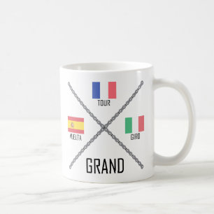 Mug Grand Tours à vélo
