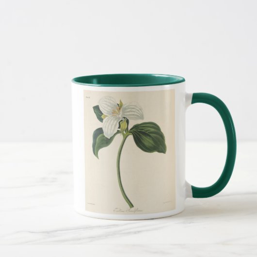 Mug Grand Trillium fleuri (Droite)