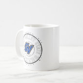 Mug Grand Valley State Lakers Shotime Blue (Devant gauche)