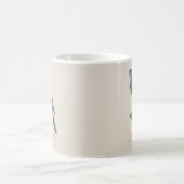 Mug Grand Vasa, Coracopsis Vasa Illustration (Centre)