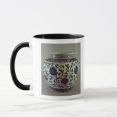 Mug Grand vase bleu et blanc à Ming (Gauche)