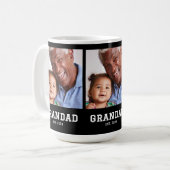 Mug Grandad Established Bold Black 3 Photo (Devant gauche)