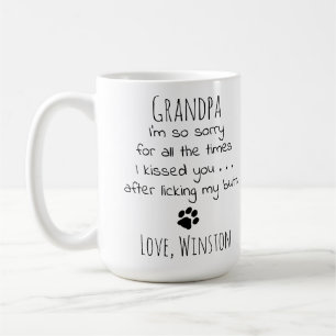 Mug Granddog Personnalisé Animaux de compagnie Photo F