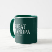 Mug Grande Année du grand-père de Hunter Green (Devant gauche)