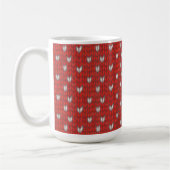 MUG GRANDE BLANCHE "HEART KNIT" (Gauche)