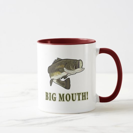 Mug Grande bouche : Basse de large ouverture (Droite)