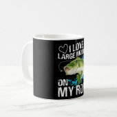 Mug Grande Bouche Sur Ma Bande De Café (Devant gauche)