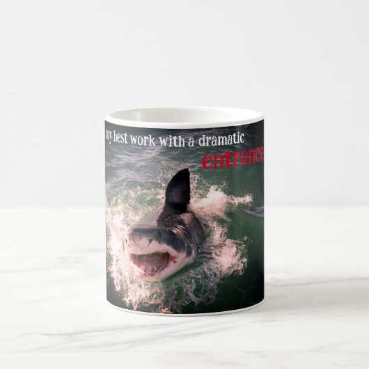 Mug Grande brèche de requin blanc (Centre)