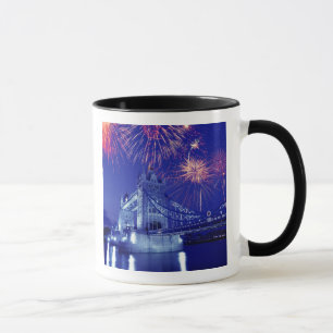Mug Grande-Bretagne, Londres. Feu d'artifice sur la to