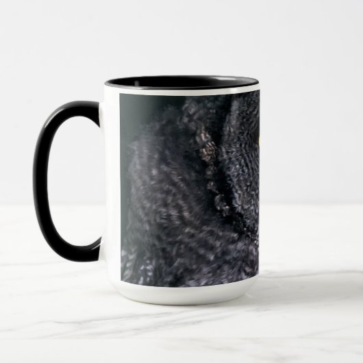Mug Grande Chouette grise (Gauche)