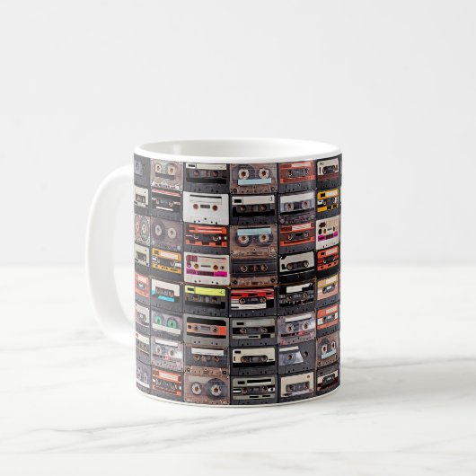 Mug Grande collection de cassettes audio (Devant gauche)