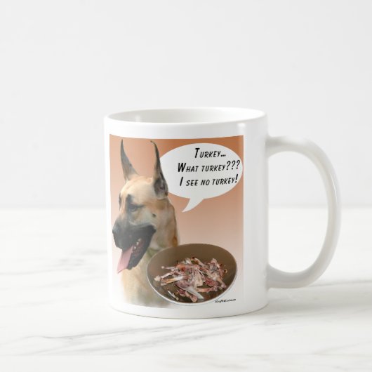 Mug Grande Dane Turquie (Droite)
